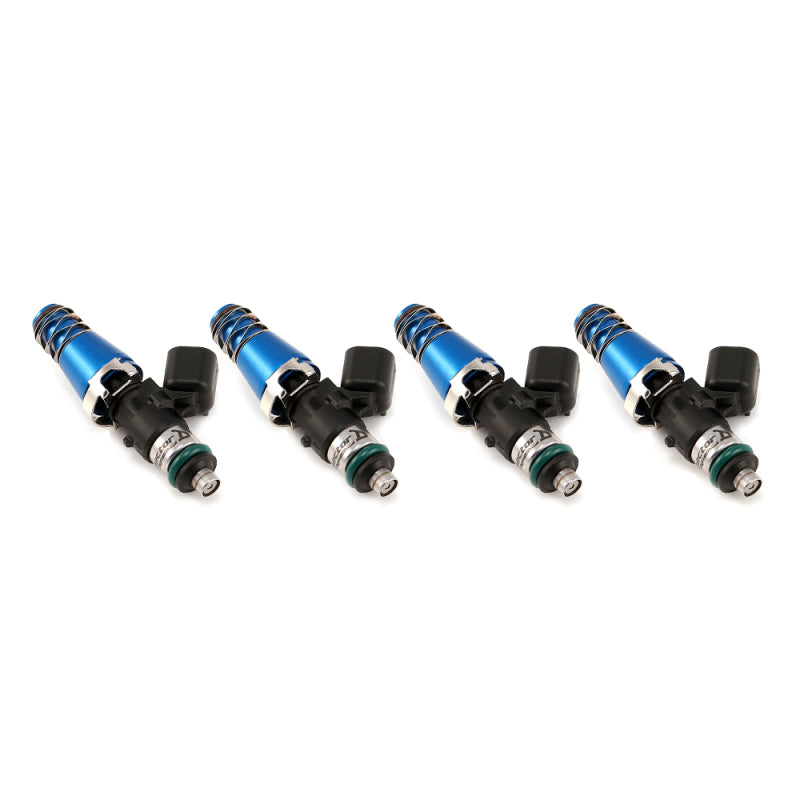 Injector Dynamics 1340cc Injectors - 60mm Length - 11mm Blue Top - 14mm Lower O-Ring (Set of 4) - Fuel Delivery
