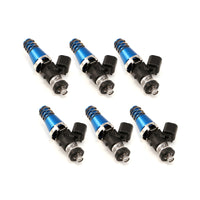Injector Dynamics ID1050X Injectors 11mm (Blue) Adaptor Tops Denso Lower Cushions (Set of 6) - Fuel Delivery
