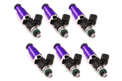 Injector Dynamics ID1050X Injectors 14mm (Purple) Adaptors (Set of 6) - Fuel Delivery