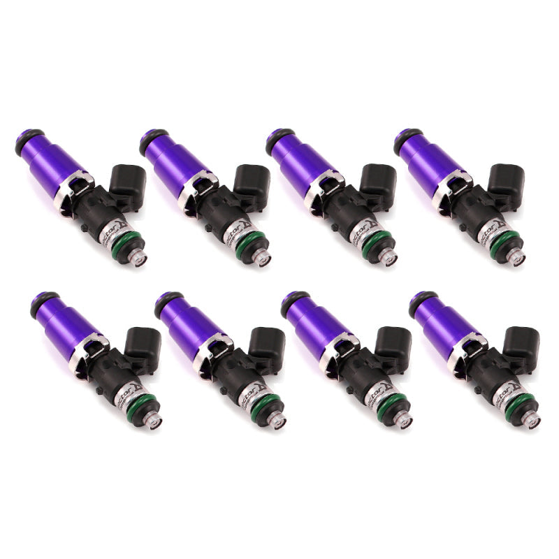 Injector Dynamics ID1050X Injectors 14mm (Purple) Adaptors (Set of 8) - Fuel Delivery