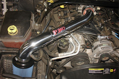 Injen 05-07 Jeep Grand Cherokee WK 4.7L V8 Wrinkle Black Tuned Air Intake w/ MR Tech - Systems