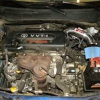 Injen 07-09 Toyota Camry 2.4L 4Cyl Black Tuned Air Intake w/ Fusion/Air Horns/Web Nano Filter - Systems