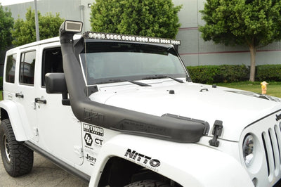 Injen 07-18 Jeep Wrangler (JK) 3.6L V6 Deep Water Crossing Snorkel for Evolution Intake - Air Systems