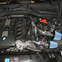 Injen 08-09 535i E60 3.0L L6 Twin intake & AMSOIL Filters Wrinkle Black Short Ram Intake - Air Systems