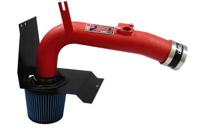 Injen 08-13 Subaru WRX/STi 2.5L (t) Wrinkle Red Cold Air Intake - Systems