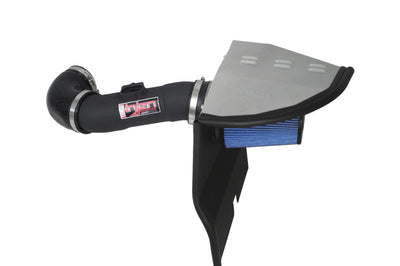Injen 12-14 Chev Camaro SRI 3.6L V6 Wrinkle Black Short Ram Pwr-Flow Intake Sys w/MR Tech&Air Fusion - Air Systems