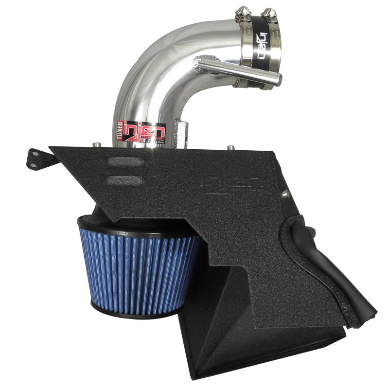 Injen 13 Hyundai Genesis Coupe 3.8L V6 Black Short Ram Intake w/ Heat Shield & Cover - Air Systems