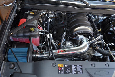 Injen 14-19 Chevy Silverado/GMC Sierra P/U 5.3L Polished Short Ram Intake w/ MR Tech & Heat Shield - Air Systems