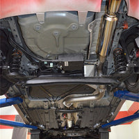 Injen 14-19 Ford Fiesta ST 1.6L Turbo 4Cyl 3in Cat-Back Stainless Steel Exhaust w/ Burnt SS Tip - Mufflers & Tips
