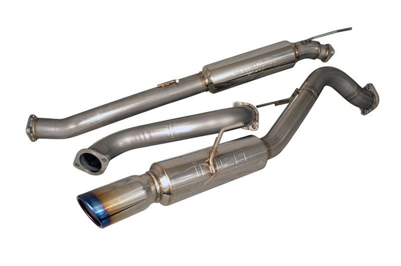 Injen 14-19 Ford Fiesta ST 1.6L Turbo 4Cyl 3in Cat-Back Stainless Steel Exhaust w/ Burnt SS Tip - Mufflers & Tips