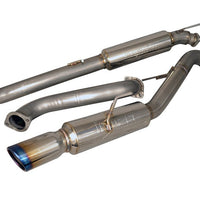 Injen 14-19 Ford Fiesta ST 1.6L Turbo 4Cyl 3in Cat-Back Stainless Steel Exhaust w/ Burnt SS Tip - Mufflers & Tips
