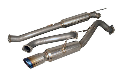 Injen 14 19 Ford Fiesta ST 1.6L Turbo 4Cyl 3in Cat Back Stainless Steel Exhaust w/ Burnt SS Tip Mufflers & Tips