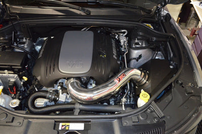 Injen 14-20 Dodge Durango R/T 5.7L V8 Wrinkle Black Power-Flow Air Intake System - Systems