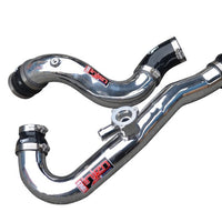 Injen 15-19 Ford Mustang 2.3L EcoBoost Aluminum Intercooler Piping Kit - Wrinkle Red - Forced Induction