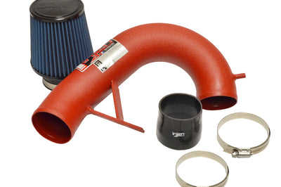 Injen 17-19 Audi A4 2.0T Wrinkle Red Short Ram Air Intake - Systems