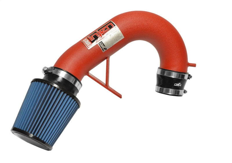 Injen 17-19 Audi A4 2.0T Wrinkle Red Short Ram Air Intake - Systems