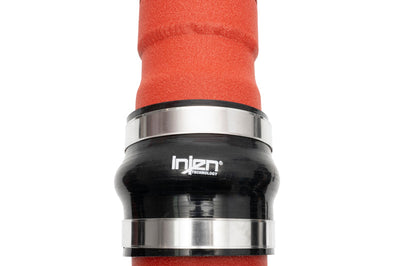 Injen 17 22 Ford F250/F/350/F 450/F 550 V8 6.7L Turbo Diesel Wrnkl Red Intercooler Hot Side Piping Forced Induction