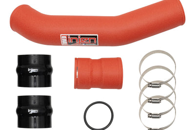 Injen 17 22 Ford F250/F/350/F 450/F 550 V8 6.7L Turbo Diesel Wrnkl Red Intercooler Hot Side Piping Forced Induction