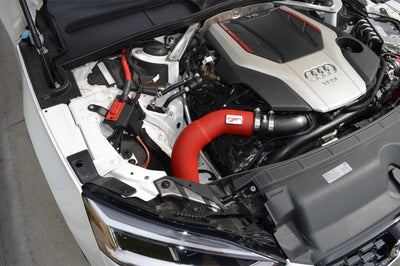Injen 18-19 Audi S4/S5 (B9) 3.0L Turbo Wrinkle Red Short Ram Intake - Air Systems