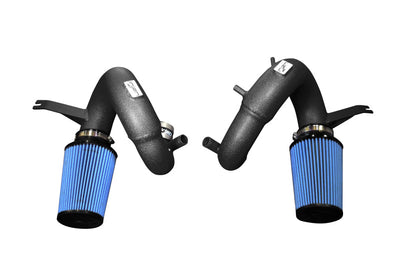 Injen 18-20 Kia Stinger 3.3L Twin Turbo Wrinkle Black Short Ram Air Intake - Systems