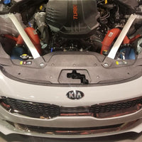 Injen 18-20 Kia Stinger 3.3L Twin Turbo Wrinkle Red Short Ram Air Intake - Systems