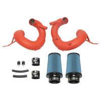 Injen 18-20 Kia Stinger 3.3L Twin Turbo Wrinkle Red Short Ram Air Intake - Systems