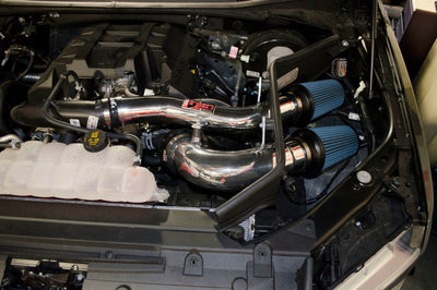 Injen 2015+ Ford F 150 V6 2.7L/3.5L EcoBoost Polished Short Ram Intake (Includes Heat Shield) Air Systems