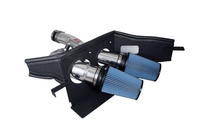Injen 2015+ Ford F 150 V6 2.7L/3.5L EcoBoost Wrinkle Black Short Ram Intake (Includes Heat Shield) Air Systems