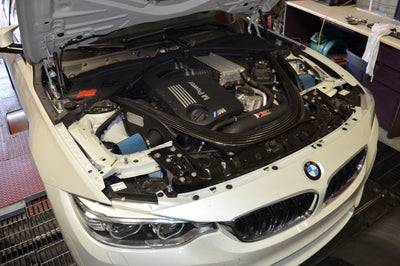 Injen 2015 M3/M4 3.0L Twin Turbo Wrinkle Black Short Ram 2pc. Intake System w/ MR Technology - Air Systems