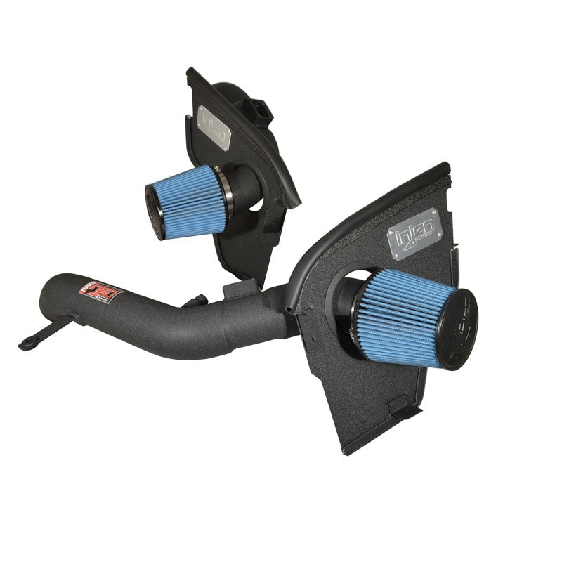 Injen 2015 M3/M4 3.0L Twin Turbo Wrinkle Black Short Ram 2pc. Intake System w/ MR Technology - Air Systems