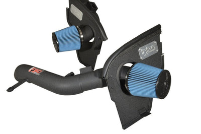 Injen 2015 M3/M4 3.0L Twin Turbo Wrinkle Black Short Ram 2pc. Intake System w/ MR Technology - Air Systems