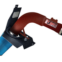 Injen 2015 Subaru STi 2.5L 4 Cyl (Turbo) Wrinkle Red Cold Air Intake w/ MR Tech and Heat Shield - Systems