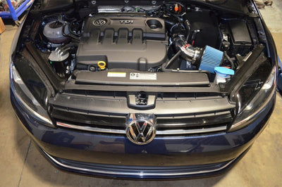 Injen 2015 Volkswagen Golf TDI MK7 2.0L (t) Polished SRI with MR Technology and Heat Shield - Air Intake Systems