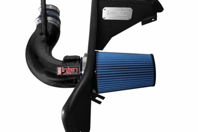 Injen 2016 + Chevy Camaro 2.0L Wrinkle Black Power-Flow Air Intake System - Systems