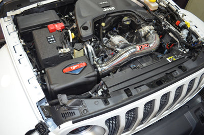 Injen 2018 + Jeep Wrangler JL V6-3.6L Wrinkle Black Power-Flow Air Intake System - Systems