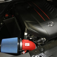 Injen 2020 Toyota Supra L6-3.0L Turbo (A90) SP Cold Air Intake System - Wrinkle Red - Systems