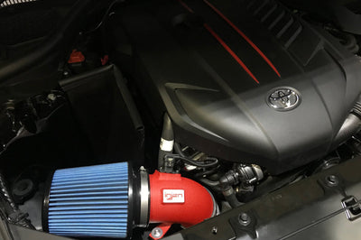 Injen 2020 Toyota Supra L6-3.0L Turbo (A90) SP Cold Air Intake System - Wrinkle Red - Systems