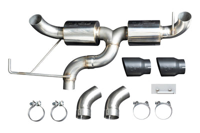 Injen 21-22 Ford Bronco L4-2.3L Turbo/V6-2.7L Twin Turbo SS Axle-Back Exhaust - Mufflers & Tips