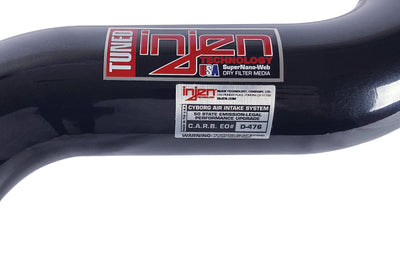 Injen 90-93 Acura Integra L4 1.8L Black IS Short Ram Cold Air Intake - Systems