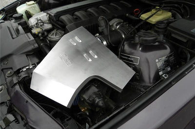 Injen 92-99 BMW E36 323i/325i/328i/M3 3.0L Polished Air Intake w/ Heat-Shield and Louvered Top Cover - Systems