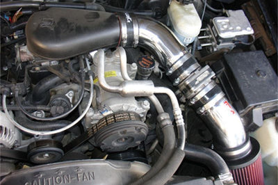 Injen 94-04 S10 Sonoma Jimmy Blazer 4.3L V6 Wrinkle Black Power-Flow Air Intake System - Systems