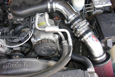 Injen 94-04 S10 Sonoma Jimmy Blazer 4.3L V6 Wrinkle Black Power-Flow Air Intake System - Systems