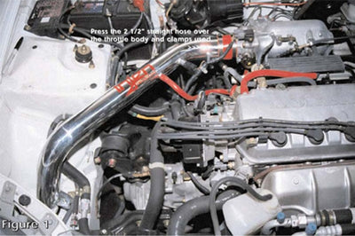 Injen 96-98 Civic Ex Hx EL (Canada) Black Cold Air Intake *Special Order* - Systems