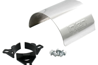 Injen Aluminum Air Filter Heat Shield Universal Fits 2.50 2.75 3.00 Polished - Fabrication