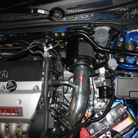 Injen Aluminum Air Filter Heat Shield Universal Fits 3.50 Black - Fabrication