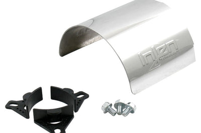 Injen Aluminum Air Filter Heat Shield Universal Fits 3.50 Polished - Fabrication
