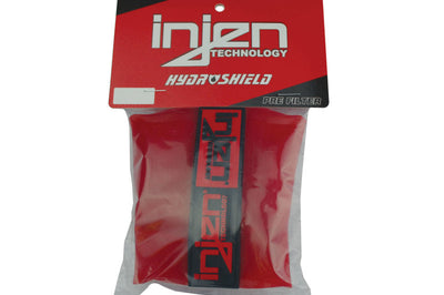 Injen Red Hydroshield 6in B x 5in H T fits X-1012 X-1013 X-1014 X-1056 - Air Filters