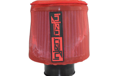 Injen Red Hydroshield 6in B x 5in H T fits X-1012 X-1013 X-1014 X-1056 - Air Filters