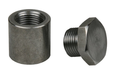 Innovate Motorsports Extended Bung/Plug Kit (Stainless Steel) 1 inch Tall - Exhaust Mufflers & Tips