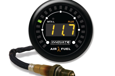 Innovate Motorsports MTX-L PLUS Digital Air/Fuel Ratio Gauge Kit 3ft w/O2 Sensor - Gauges & Pods